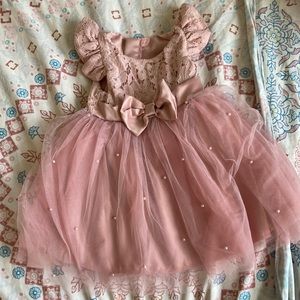 Mauve pink 2T girls dress